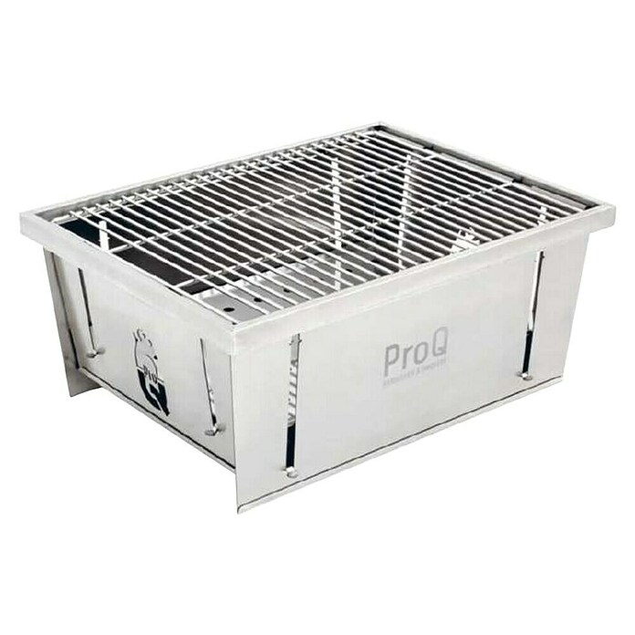 Žar na oglje  (Površina za peko (Š x G): 38,5 x 30 cm, Nerjavno jeklo) | 8312 - Holzkohlegrill Marke | ICGA - Grillgeräte | ICG - Grillgeräte / Grillzubehör | IC - Freizeit im Garten | I - Stadtgarten | BAUHAUS