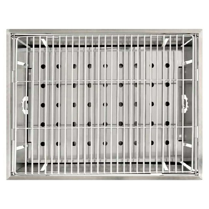 Žar na oglje  (Površina za peko (Š x G): 38,5 x 30 cm, Nerjavno jeklo) | 8312 - Holzkohlegrill Marke | ICGA - Grillgeräte | ICG - Grillgeräte / Grillzubehör | IC - Freizeit im Garten | I - Stadtgarten | BAUHAUS