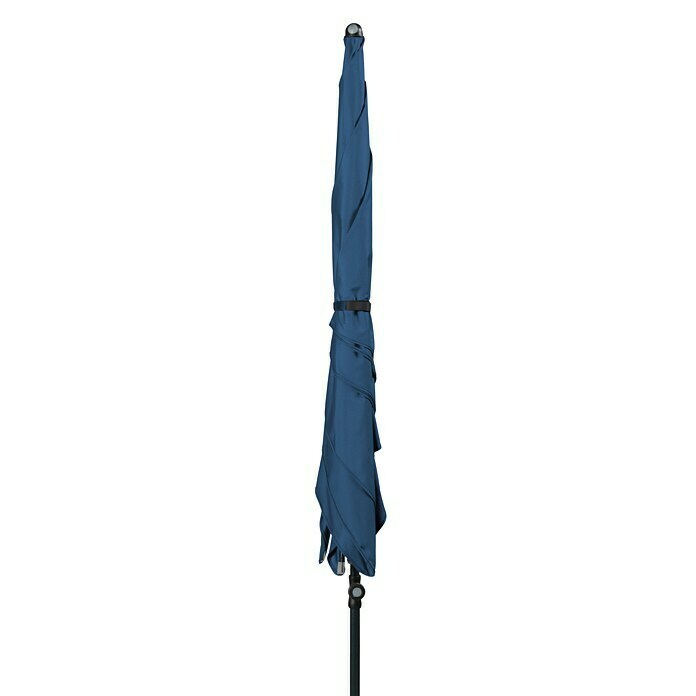 Doppler Sonnenschirm Sunline WaterproofDunkelblau, 230 x 190 cm Left Side View