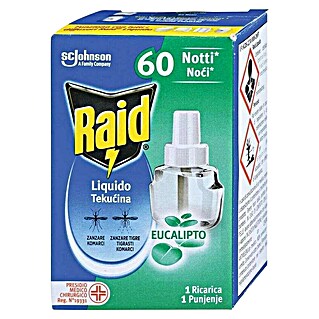 Raid Polnjenje zaščite proti komarjem (36 ml, 60 dni)
