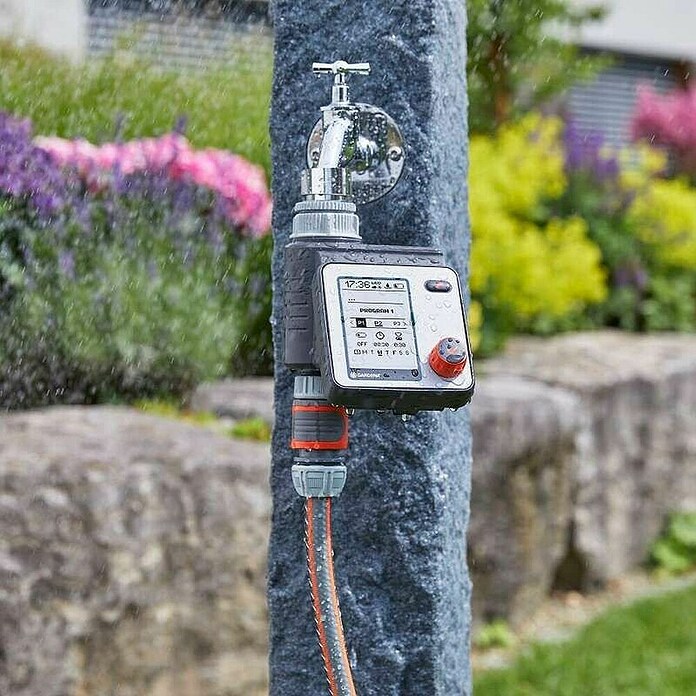 Gardena Zalivalni računalnik Master  (Delovni tlak: 0,5 bar - 12 bar, Čas namakanja: 1 min - 4 h) | 7316 - Bewässerungscomputer | IAFB - Systemteile Wassertechnik | IAF - Wassertechnik | IA - Gartenhartware | I - Stadtgarten | BAUHAUS