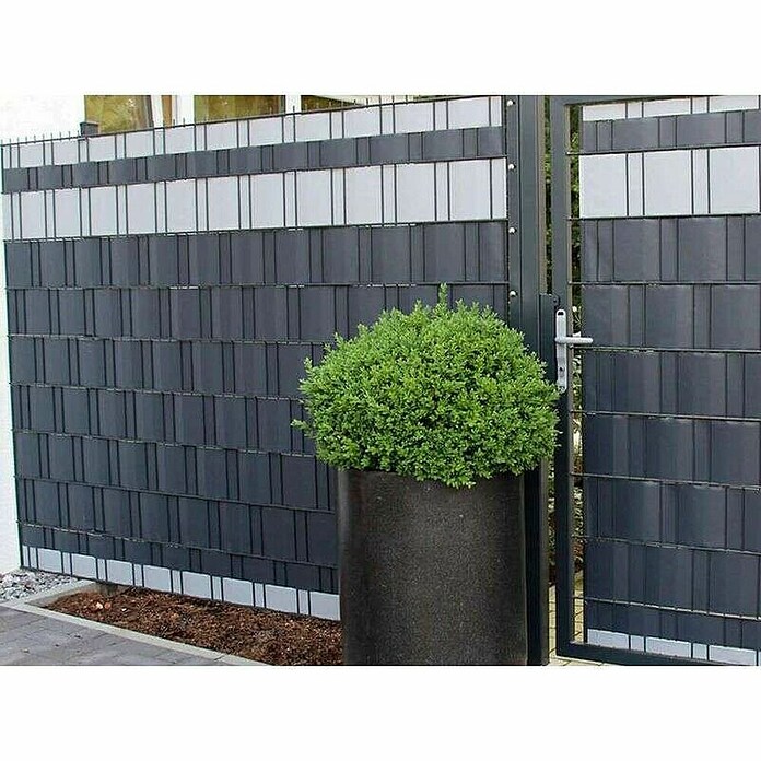 Spojnik za ograjo  (Plastika, 10 kos) | 7428 - Sichtschutzmatten Kunststoff | IAGC - Sichtschutz | IAG - Außenbereichsausstattung | IA - Gartenhartware | I - Stadtgarten | BAUHAUS