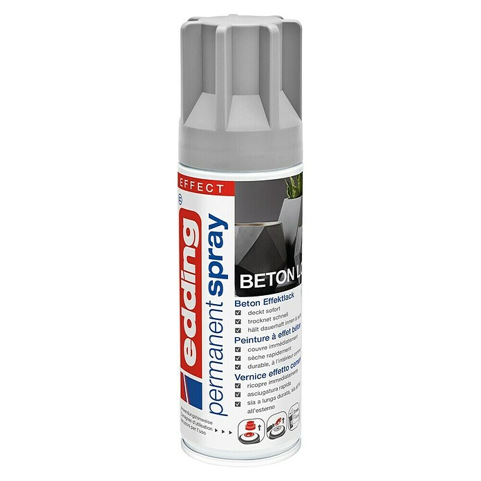 Edding Permanent Spray Effekt (200 ml, Beton Effekt) | BAUHAUS