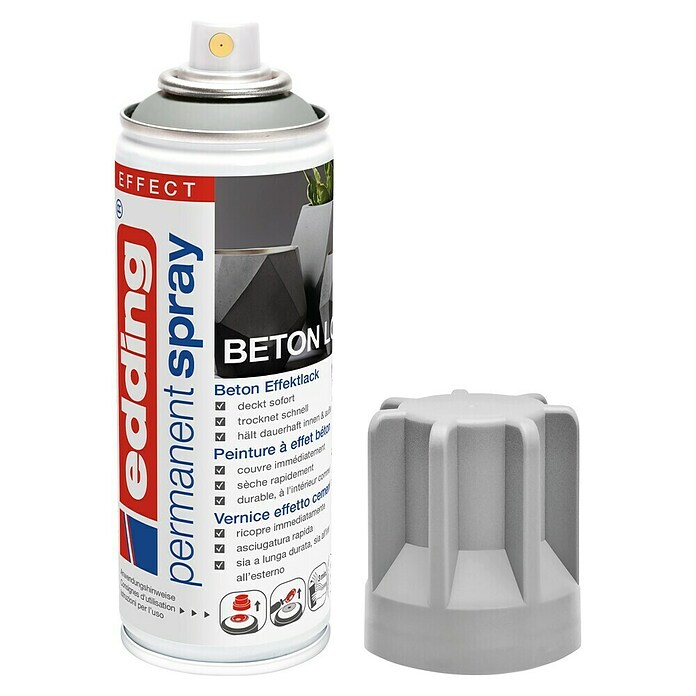 Edding Sprühlack Effekt (Beton Effekt, Seidenmatt, 200 ml) | BAUHAUS