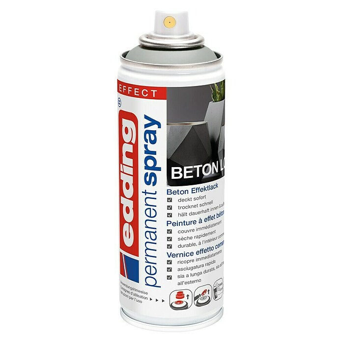 Edding Permanent Spray Effekt (200 ml, Beton Effekt) | BAUHAUS