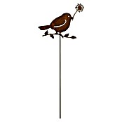 Pflanzenstecker Vogel (L x B: 48 x 15 cm, Rost) | BAUHAUS