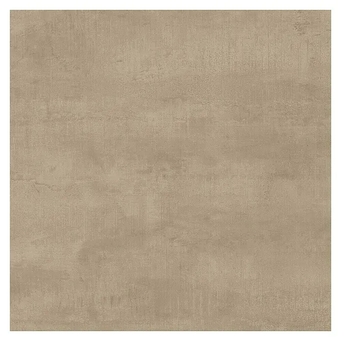 Corso Italia Feinsteinzeugfliese York - 60 x 60 cm, Clay, Matt - Nahaufnahme einer quadratischen, beigen Fliese mit subtiler Textur, ideal für moderne Innenräume.\n
