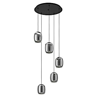 Eglo Hanglamp Ciampino - 54 cm (Glas, Grijs, E27)