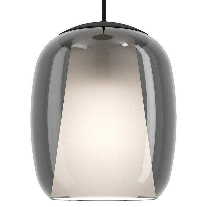 Eglo Hanglamp Ciampino - 54 cm (Glas, Grijs, E27) | BAUHAUS