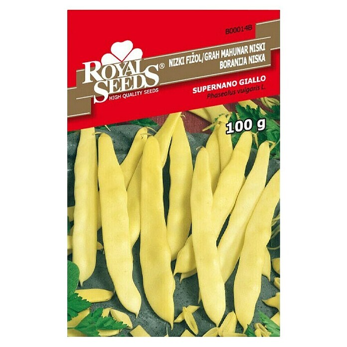 Sjeme povrća Niski grah mahunar Supernano Giallo  (100 g) | BAUHAUS