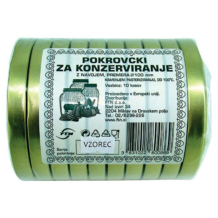 Pokrov  (10 kos, Premer: 10 cm) | 7325 - Zubeh  Regentonnen und Zisternen u Getränkefässer | IAFC - Flüssigkeiten Sammelsysteme | IAF - Wassertechnik | IA - Gartenhartware | I - Stadtgarten | BAUHAUS