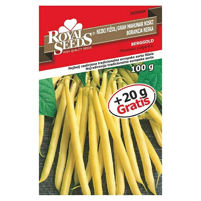 Sjeme povrća Niski grah Berggold  (120 g) | BAUHAUS