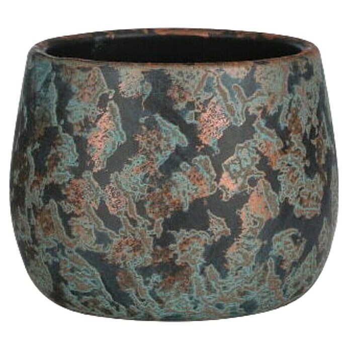 Okrasni lonec  (Ø x V: 16,5 x 13 cm) | 8450 - Übertoepfe Keramik | IAKA - Gefäße Indoor | IAK - Gefässe,Deko outdoor, Zeitschriften | IA - Gartenhartware | I - Stadtgarten | BAUHAUS