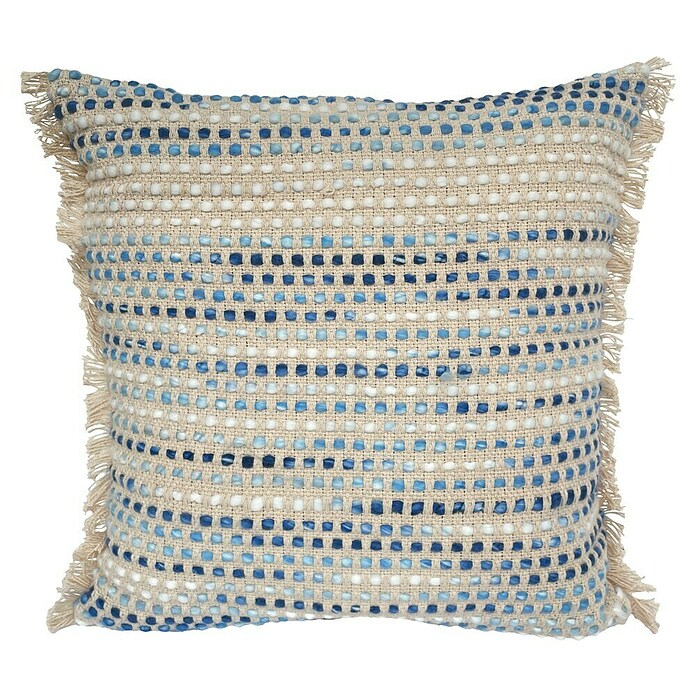 Cojín Dakira (Azul, 45 x 45 cm, 100% algodón) | BAUHAUS