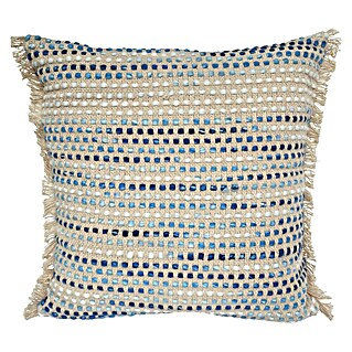 Cojín Dakira (Azul, 45 x 45 cm, 100% algodón)