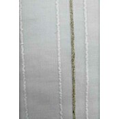 Visillo para ventana Delia Rayas (An x Al: 140 x 260 cm, 100% poliéster, Beige/Blanco) | BAUHAUS