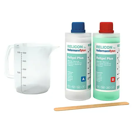 Relicon  Set 2-Komponenten Silikongel