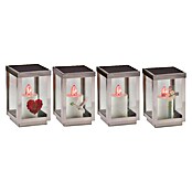 Vestina Metalna lanterna Strenia  (10,2 x 10,2 x 16,3 cm, Vrijeme gorenja: 1.000 dana) | BAUHAUS