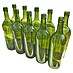 Staklena boca za vino s navojem 