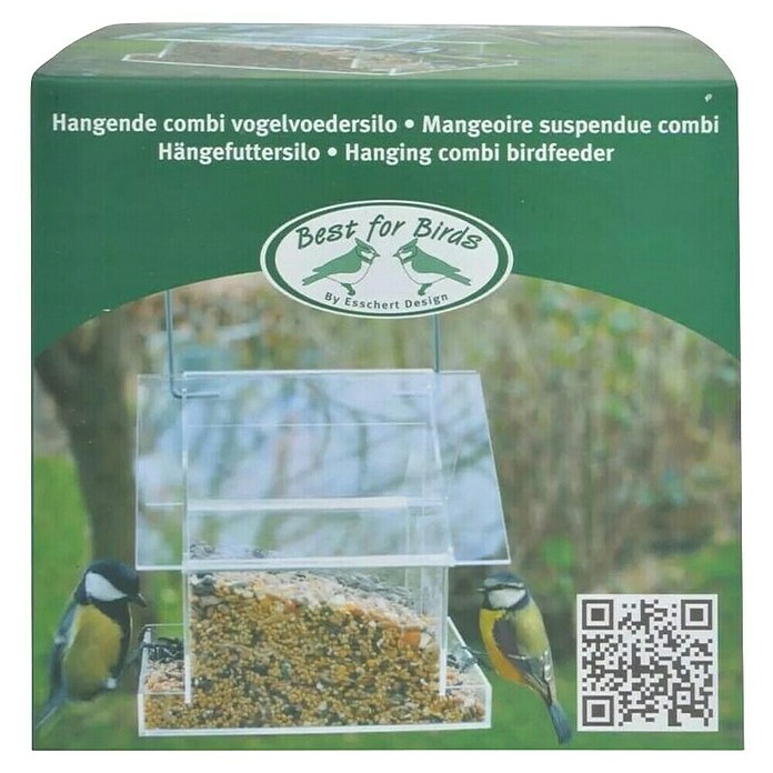 Krmilna hiška za ptice  (18,9 x 16,2 x 16,3 cm, Plastika) | 7484 - Sonstige Gartenartikel | IAGG - Gartenartikel | IAG - Außenbereichsausstattung | IA - Gartenhartware | I - Stadtgarten | BAUHAUS