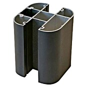 Ograjni set Co Extrusion  (180 x 195 cm, Antracit, 19 -del.) | 7411 - Lamellenzäune/Dichtzäune | IAGB - Gartenholz | IAG - Außenbereichsausstattung | IA - Gartenhartware | I - Stadtgarten | BAUHAUS