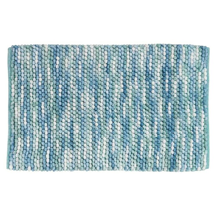Wenko Kupaonski tepih Urdu  (60 x 90 cm, Aqua plava, 70% poliester, 30% pamuk) | BAUHAUS