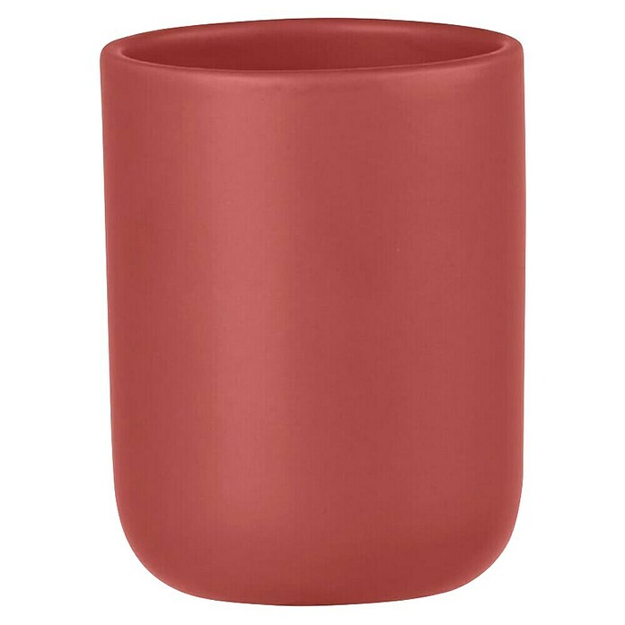 Lonček za zobne ščetke  (Premer: 7,6 cm, Keramika, Rdeča) | 3715 - Einzelaccessoires | DADD - Accessoires | DAD - Badausstattung | DA - Badausstattung/Bäderwelt | D - Sanitär | BAUHAUS