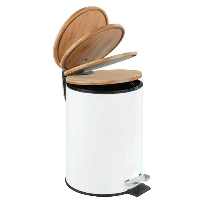 Wenko Vedro za kozmetiko  (3 l, Jeklo) | 3722 - Abfalleimer Kunststoff Bad | DADD - Accessoires | DAD - Badausstattung | DA - Badausstattung/Bäderwelt | D - Sanitär | BAUHAUS
