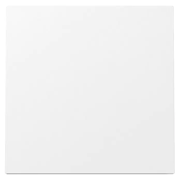 Gira Flächenschalter Universalwippe 329670 - Reinweiß, Glänzend, Kunststoff, Unterputzmontage - Weißes rechteckiges Stück Papier.