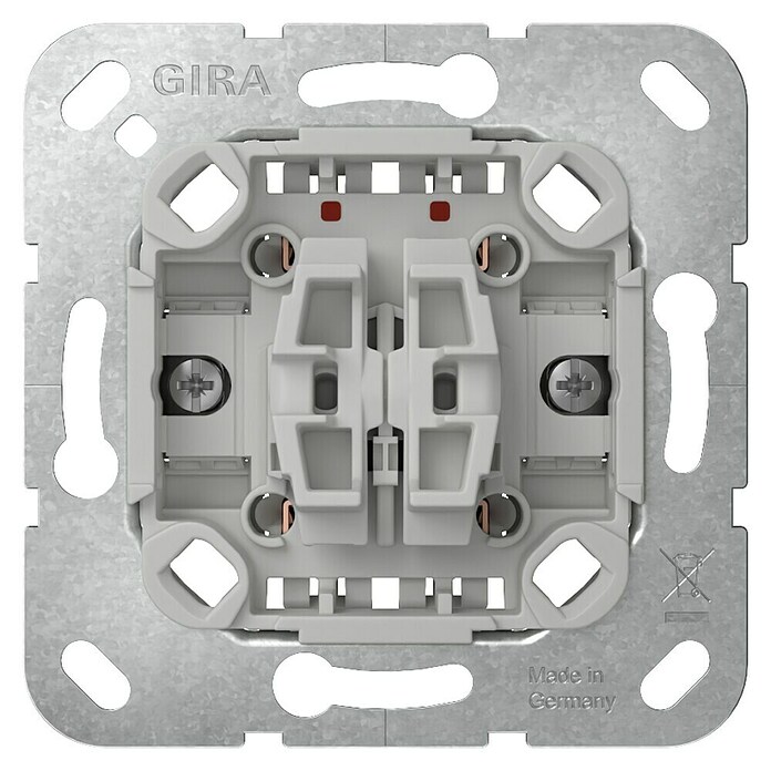 Gira Doppelwechselschalter-Einsatz 310800 (10 A, Unterputz) | BAUHAUS