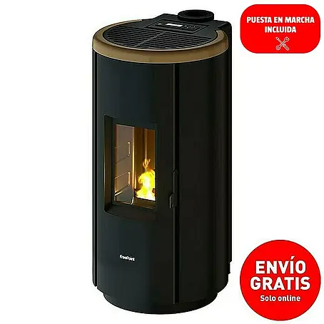 FreePoint  Estufa de pellets Chrome 7 Airtight