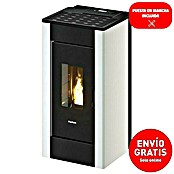 FreePoint Estufa de pellets SHARP Airtight (2,5 kW - 7,7 kW, Volumen de calefacción: 55 m³ - 168 m³, Color del revestimiento: Negro y blanco) | BAUHAUS