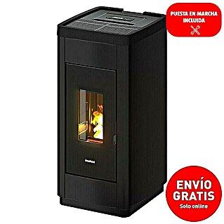 FreePoint Estufa de pellets Life Wifi (8,5 kW, Volumen de calefacción: 70 m³ - 238 m³, Negro)