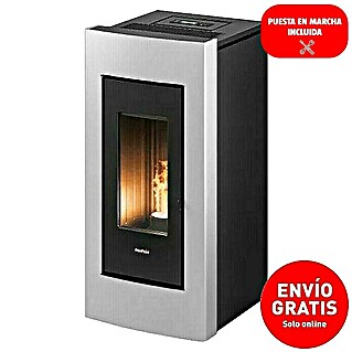 FreePoint Estufa de pellets Go (10,5 kW, Volumen de calefacción: 84 m³ - 294 m³, Blanco)