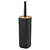 Wenko Rotello Garnitura WC četke Rotello  (Plastika, Crna, natur) | BAUHAUS