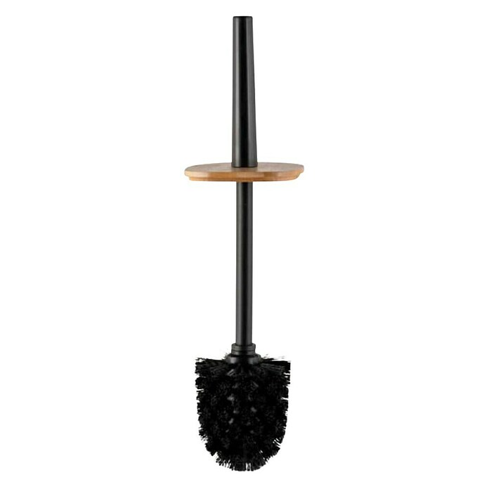 Wenko Rotello Garnitura WC četke Rotello  (Plastika, Crna, natur) | BAUHAUS