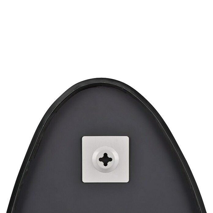 Ogledalo s okvirom Britta  (Š x V: 35 x 50 cm, Crna, Metal) | BAUHAUS