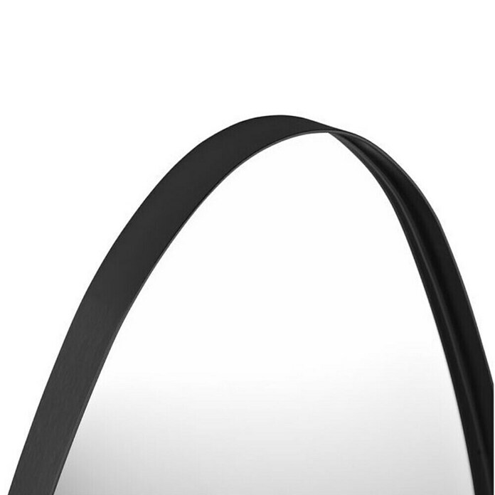 Ogledalo s okvirom Britta  (Š x V: 35 x 50 cm, Crna, Metal) | BAUHAUS