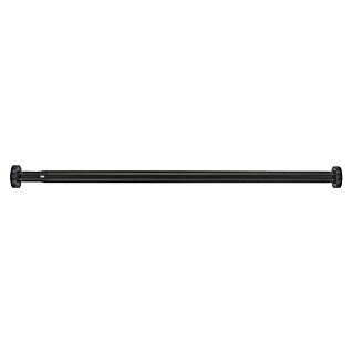 SCHÖNER WOHNEN-Kollektion Teleskopski nosač tuš zavjese Obleon (70 cm - 115 cm, Promjer: 2,8 cm, Crna)