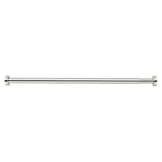 SCHÖNER WOHNEN-Kollektion Teleskopski nosač tuš zavjese Obleon (70 cm - 115 cm, Promjer: 2,8 cm, Srebrna)