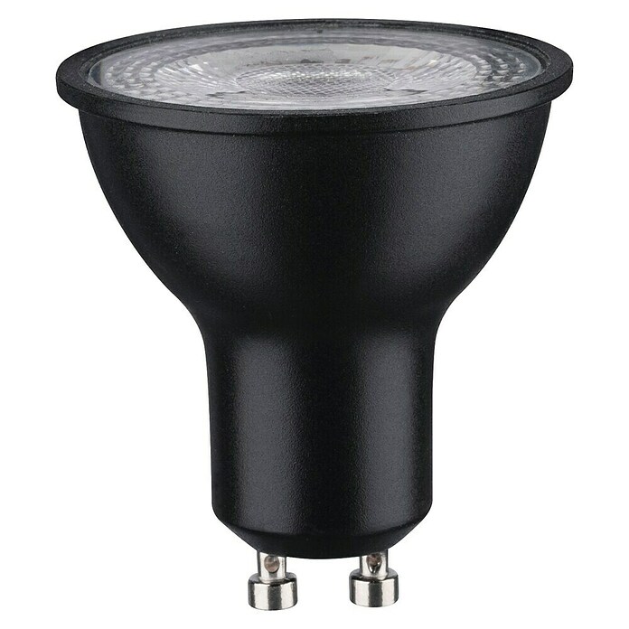 Paulmann LED žarulja  (GU10, Može se prigušiti, Neutralno bijelo, 460 lm, 7 W, 1 Kom., Crna) | BAUHAUS