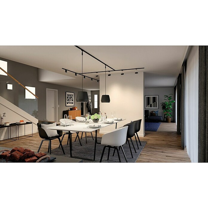 Paulmann LED žarulja  (GU10, Može se prigušiti, Neutralno bijelo, 460 lm, 7 W, 1 Kom., Crna) | BAUHAUS