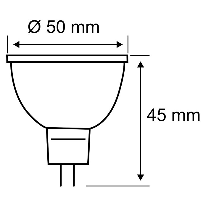 Paulmann LED žarulja  (G5,3, Bez prigušivanja, Topla bijela, 200 lm, 3 W, 1 Kom.) | BAUHAUS