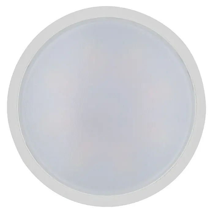 Paulmann LED-Lampe Reflektor Standard - GU10, Dimmbar, Warmweiß, 460 lm, 5,5 W, 1 Stk. - Runde LED-Deckenleuchte mit weißem Rahmen und diffusem Licht, ideal für moderne Innenräume und gleichmäßige Ausleuchtung.