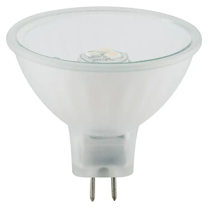Paulmann LED-Lampe Reflektor Maxiflood - G5,3, Nicht Dimmbar, Warmweiß, 200 lm, 3 W, 1 Stk. - Nahaufnahme einer MR16 LED Lampe, ideal für Akzentbeleuchtung, mit energiesparender LED-Technologie und einfacher Installation.