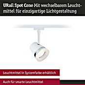 Paulmann URail LED-Spot Cone (10 W, Signalweiß, Ø x H: 8,5 x 18 cm) | BAUHAUS