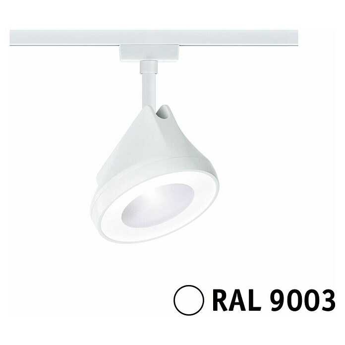 Paulmann URail LED-Spot Arena (Signalweiß, 7,8 x 12,3 x 19,1 cm, Neutralweiß) | BAUHAUS