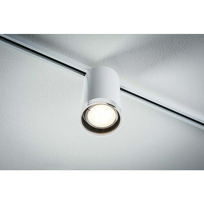 Paulmann URail LED-Spot Tube (10 W, Signalweiß, Ø x H: 6,5 x 12,8 cm) | BAUHAUS