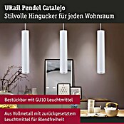 Paulmann URail Pendelleuchte Catalejo (Signalweiß, Ø x H: 6,5 x 150 cm) | BAUHAUS