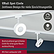 Paulmann URail LED-Spot Circle (Signalweiß, Neutralweiß, 190 lm, Ø x H: 10 x 13,2 cm) | BAUHAUS